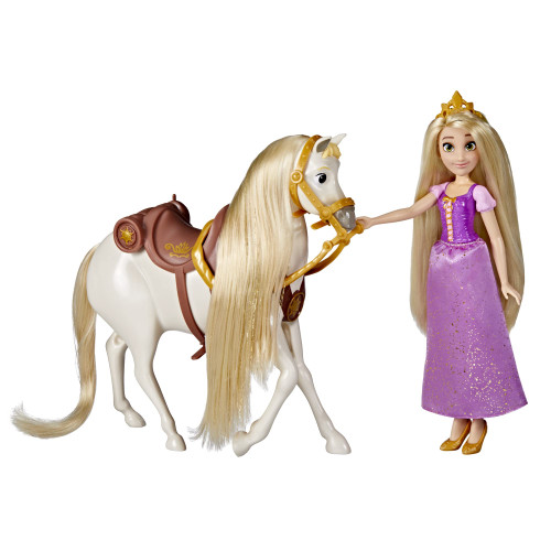 Disney Princess Rapunzel and Maximus Fashion Doll and Horse, Accessories and Removable Clothes, Toy for Kids 3 Years and Up (Amazon Exclusive) Disney Princess Rapunzel and Maximus Fashion Doll and Horse, Accessories and Removable Clothes, Toy for Kids 3 Years and Up (Amazon Exclusive)