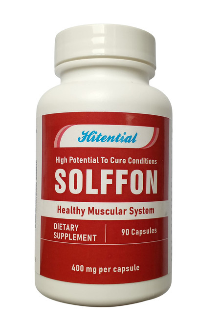 Hitential Leg and Foot Cramp Relief, Solffon Remedy, Quick and Long Term Relief, 90 Capsules Per Bottle