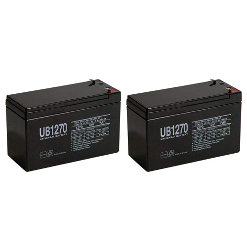 UPG 12V 7AH New Razor E200S, E 200S 13112730 Electric Scooter Battery MK ES7-12 - 2 Pack