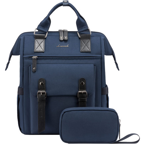 LOVEVOOK Laptop Backpack for Women Work Travel Backpack College Backpack Purse Business Commuter Computer Bag Teacher Doctor Nurse Bags, 15.6 Inch, Blue-black LOVEVOOK Laptop Backpack for Women Work Travel Backpack College Backpack Purse Business Commuter Computer Bag Teacher Doctor Nurse Bags, 15.6 Inch, Blue-black