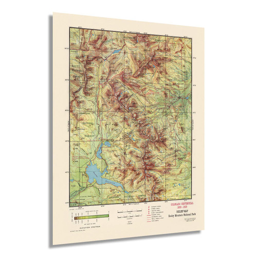HISTORIX Vintage 1959 Rocky Mountain National Park Map - 18 x 24 Inch Vintage Map Wall Art - Rocky Mountain Map Poster - Colorado Vintage Map - Rocky Mountain National Park Poster HISTORIX Vintage 1959 Rocky Mountain National Park Map - 18 x 24 Inch Vintage Map Wall Art - Rocky Mountain Map Poster - Colorado Vintage Map - Rocky Mountain National Park Poster