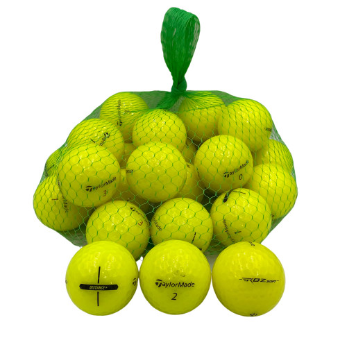 Golf Ball Planet Yellow Used Golf Balls for Taylormade 5A/Mint (24 Pack)