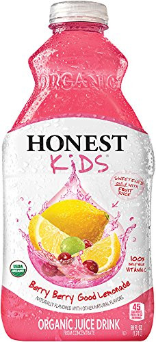 Honest Kids Berry Good Lemonade, 59 Fl Oz (Pack of 8)