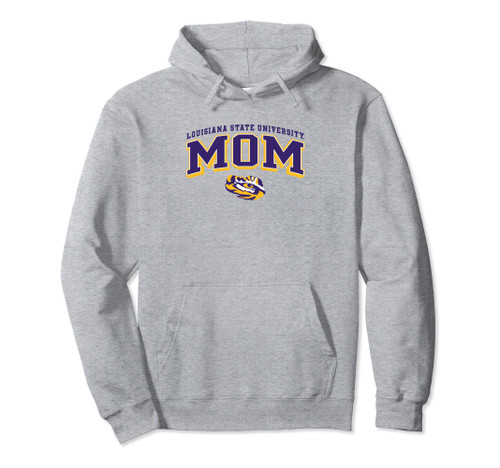 LSU Tigers Mom Arch Officially Licensed Pullover Hoodie