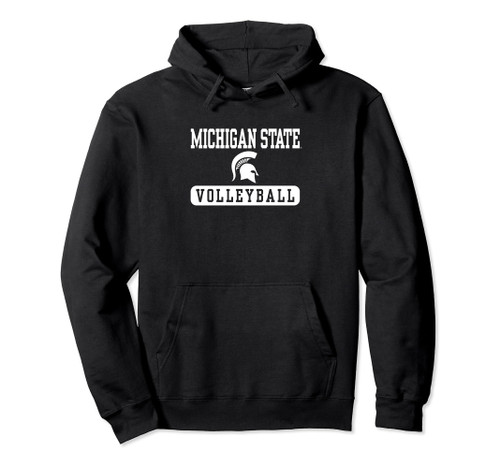 Michigan State Spartans Volleyball Officially Licensed Pullover Hoodie Michigan State Spartans Volleyball Officially Licensed Pullover Hoodie