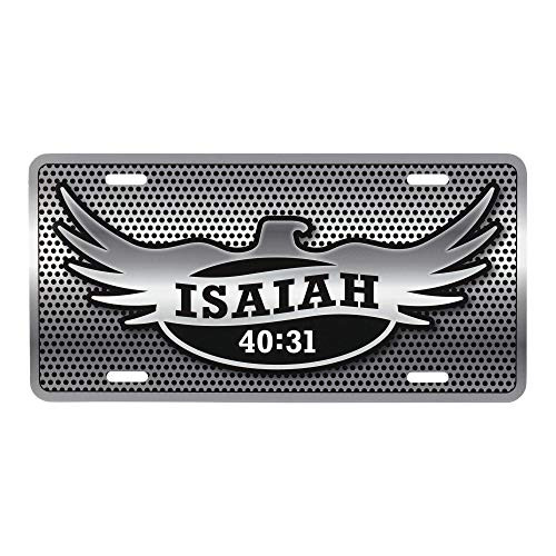 Dicksons Isaiah 40:31 12 x 6 Inch Metal License Plate