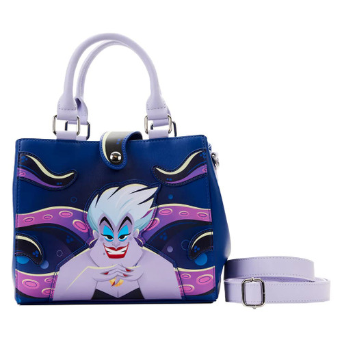 Loungefly The Little Mermaid Ursula Plotting Glow Crossbody Bag