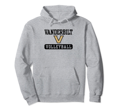 Vanderbilt Commodores Volleyball Logo Officially Licensed Pullover Hoodie