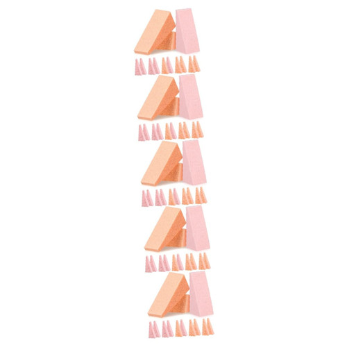 Housoutil 480 Pcs Makeup Sponge Makeup Powder Sponges Small Wedge Sponge Makeup Powder Puffs Makeup Puffs Makeup Triangle Puff Make up Sponge Makeup Supplies Body Puff Miss Diamond Cosmetics
