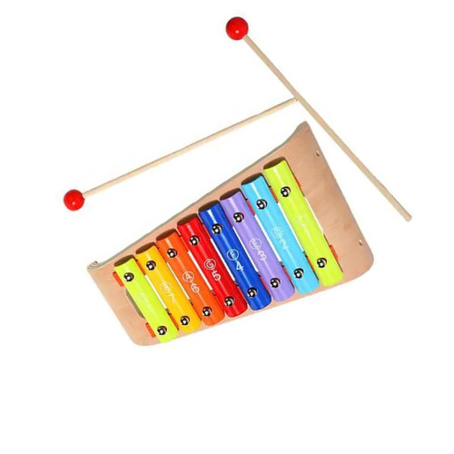 Small 8-tone Glockenspiel Xylophone Percussion Instrument With 2 Mallets Suitable For Beginners Professional Glockenspiel Kit