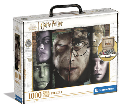 Clementoni 39655 Harry Potter 1000 Pieces, Made in Italy, Jigsaw Puzzle for Adults, Multicoloured Clementoni 39655 Harry Potter 1000 Pieces, Made in Italy, Jigsaw Puzzle for Adults, Multicoloured