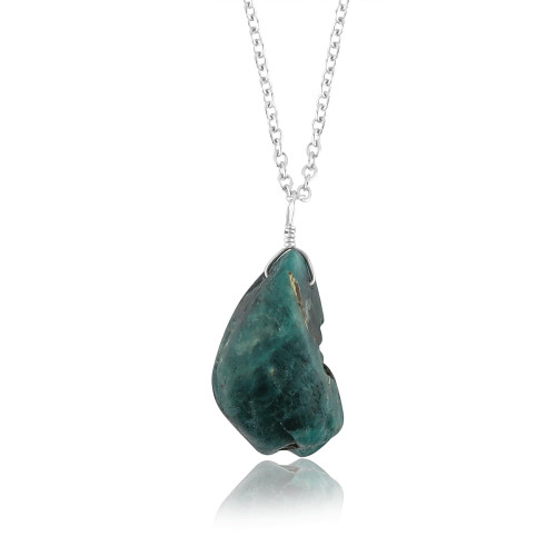 CRYSTALIS Natural Raw Grandidierite Pendant Necklace, High Grade Rough Crystal, Chakra Energy, Healing Stone, Gift Giving Women Jewelry, Dainty Necklace, 925 Sterling Silver Chain 18 inch CRYSTALIS Natural Raw Grandidierite Pendant Necklace, High Grade Rough Crystal, Chakra Energy, Healing Stone, Gift Giving Women Jewelry, Dainty Necklace, 925 Sterling Silver Chain 18 inch