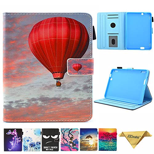 Kindle Fire HDX 7 Case, JZCreater Folio PU Leather Smart Case Cover for Amazon Kindle Fire HDX 7.0 Inch 3rd Generation Tablet, Fire Balloon