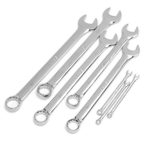 SATA 8 Piece Full Polished Combination Wrench Tray Set - ST09907