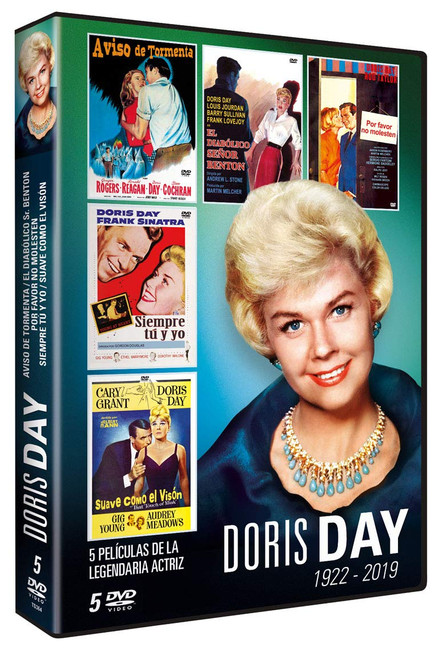 Doris Day Collection: Storm Warning + Julie + Do Not Disturb + Young at Heart + That Touch of Mink - Spanish Import with English Audio (5 DVDs)