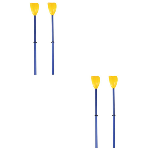 BESPORTBLE 2 Pairs Plastic Paddle Telescopic Paddle Inflatable Paddle Board Detachable Boat Oar Inflatable Boat Paddle Kids Boat Oars Leash Paddle raft Paddle Child Kayak Plastic Rubber Boat
