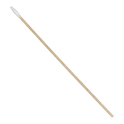 Cotton Swab with .12" Tapered Mini Tip and Wood Handle, 6" Long, 1000 per Box