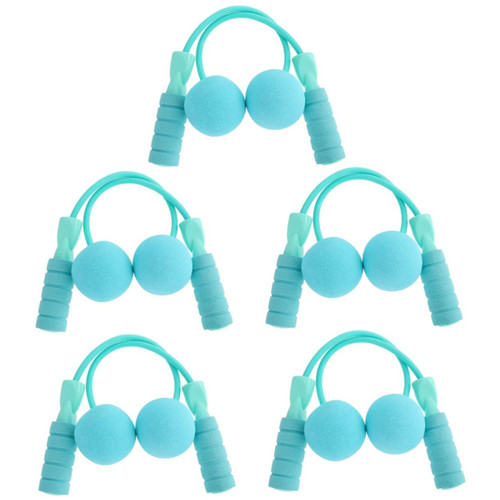 Toddmomy 5 Pairs cordless skipping rope cordless jump rope workout jumping rope Gym Jump Rope training skipping rope Workout Jump Rope cordless jump ropes fitness training rope pvc Body