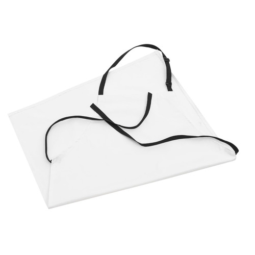 Unomor 4pcs Pvc Waterproof Apron Chef Aprons Home Apron Work Aprons for Men Japanese Apron Salon Apron Plastic Apron Barber Apron Waitress Apron Women Dad Work Clothes White Water Proof