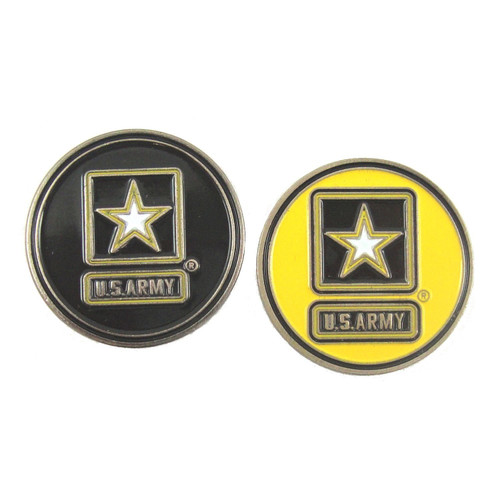 Waggle Pro Shop U.S. Army Double-Sided USA Golf Ball Marker