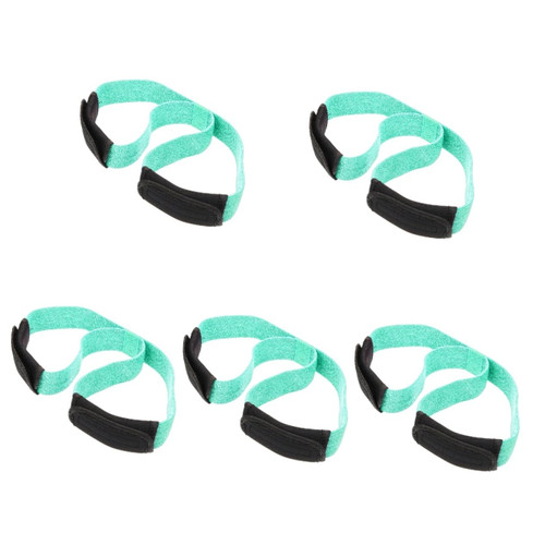 NOLITOY 5pcs Yoga Resistance Band Resistance Bands for Back Workout Equipment for Home Workouts Exercise Resistance Bands Yoga Resistance Strap Elasticity Fitness Emulsion Stretch Strap