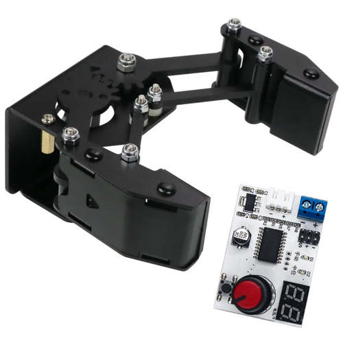 LewanSoul Mechanical Claw Robot Gripper Grabber Pickup Robot DIY, Robot Building Accessory Replacement Parts, BigClaw with Digital Servo and Tester