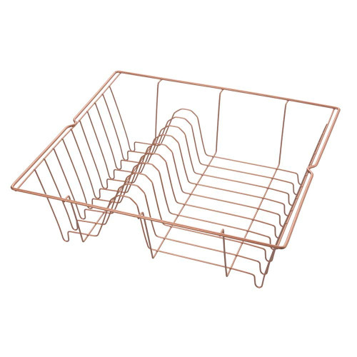 Metaltex 'Lipsia' Dish Drainer, Polytherm Copper, 36 x 33 x 12 cm Metaltex 'Lipsia' Dish Drainer, Polytherm Copper, 36 x 33 x 12 cm