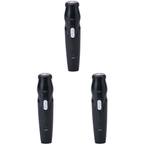 FRCOLOR 3 Pcs Beard Trimmer Nose Ear Trimmer Eyebrow Razor Nasal Hair Remover Electric Eyebrow Trimmer Nose Hair Cutter Facial Hair Remover Tool Electric Razor Man Face Nose Hair Scissors