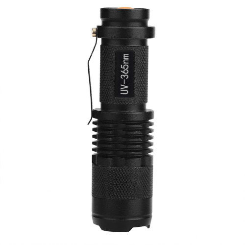 Zerodis Ultraviolet Flashlight, LED Handheld Ultra Violet Flashlight Blacklight Light Inspection Lamp Torch Money Detect(365nm)