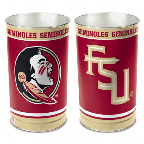 Florida State WinCraft NCAA Wastebasket ( sz. One Size Fits All, Florida State ) Florida State WinCraft NCAA Wastebasket ( sz. One Size Fits All, Florida State )