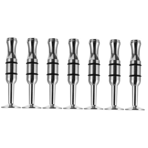 ibasenice 7 Pcs Mouth Strength Exerciser Horn Mouth Exerciser Trumpet Cup Mute Trumpet Straight Mute Tools Musical Instrument Tool Clarinet Mouth Strength Practicing Gadget Horns Brass Small