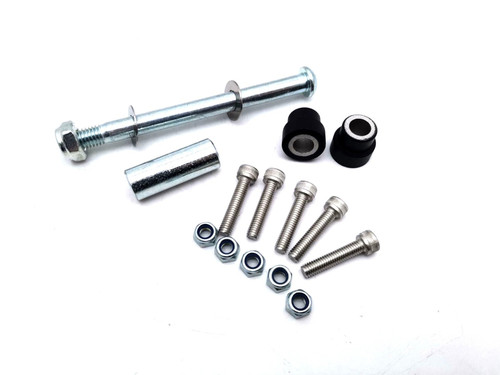 motorized scooter Front wheel Aluminum Wheel For Speedway Leger Electric Scooter LEGER Front Wheel Hub Without Brake Spare Accessories motorized scooter (Color : Screw)