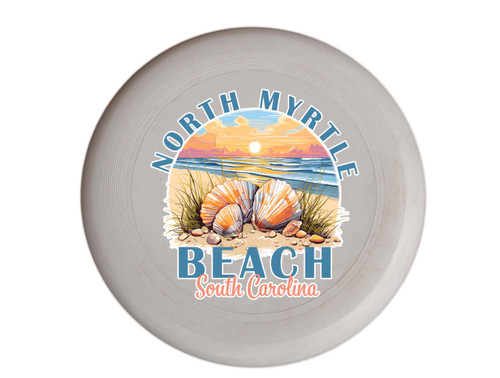 North Myrtle Beach Design B Souvenir Frisbee Flying Disc 4-Pack
