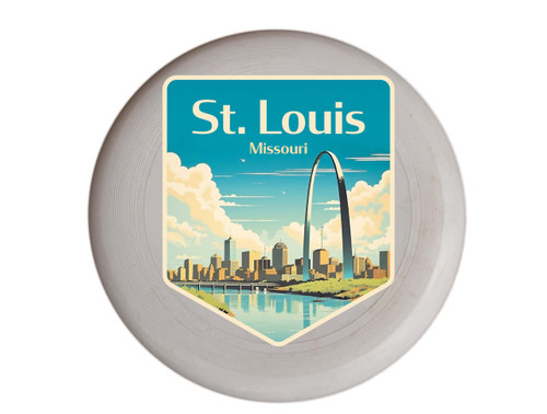 Saint Louis Missouri Design A Souvenir Frisbee Flying Disc 4-Pack