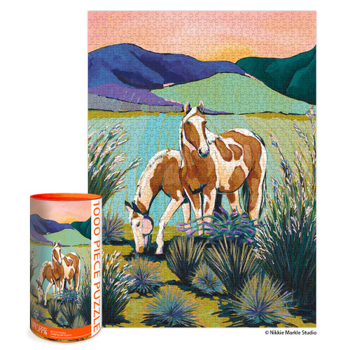 Painted Horses | 1000 Piece Jigsaw Puzzle