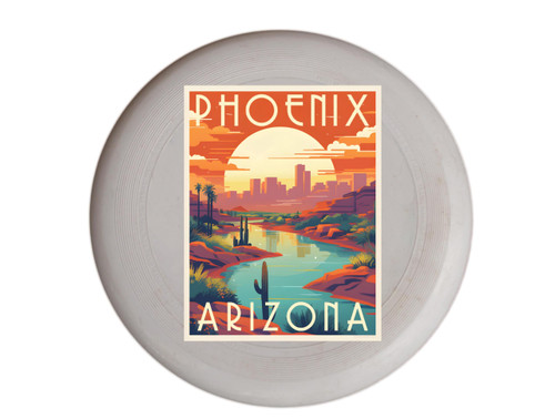 Phoenix Arizona Design C Souvenir Frisbee Flying Disc 4-Pack