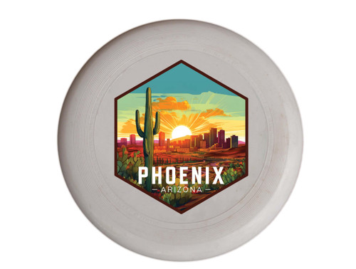 Phoenix Arizona Design D Souvenir Frisbee Flying Disc 4-Pack