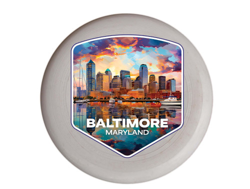 Baltimore Maryland A Souvenir Frisbee Flying Disc 4-Pack