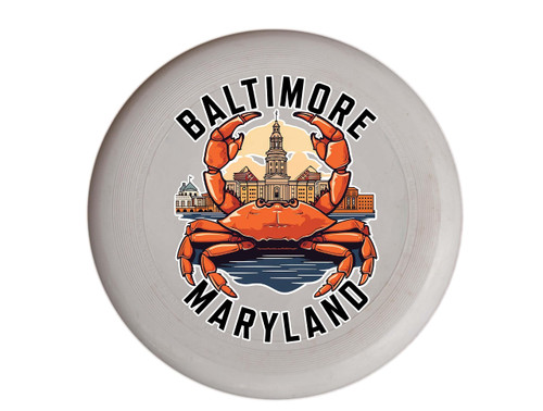 Baltimore Maryland D Souvenir Frisbee Flying Disc 4-Pack