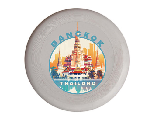 Bangkok Thailand C Souvenir Frisbee Flying Disc 4-Pack