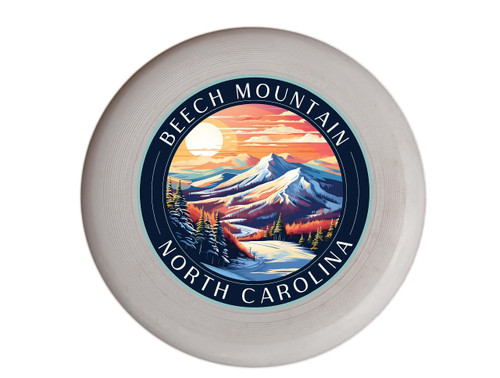 Beech Mountain North Carolina B Souvenir Frisbee Flying Disc 4-Pack