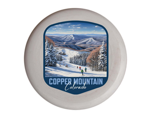Copper Mountain B Souvenir Frisbee Flying Disc 4-Pack