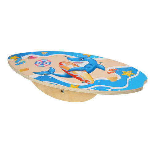 ibasenice Children's Play Balance Board Kids Balance Board Children Balance Seesaw Childrens Toys Children Toys Balancing Toys Educational Toys for Toddlers Balance Board Toddler Wooden