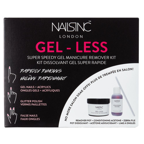 NAILS INC. Gel-less Gel Nail Polish Remover Kit