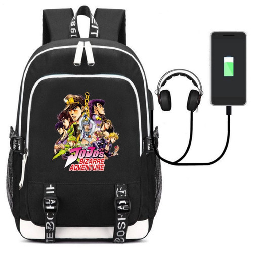 FIGHTINGGOLD JoJo Bizarre Adventure Backpack for College Rucksack Laptop Travel Bag Josuke Kujo Jotaro Dio Jolyne (I) FIGHTINGGOLD JoJo Bizarre Adventure Backpack for College Rucksack Laptop Travel Bag Josuke Kujo Jotaro Dio Jolyne (I)