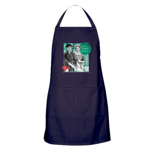 CafePress I Love Lucy Fabulous Fun Apron (Dark) Kitchen Apron with Pockets, Grilling Apron, Baking Apron