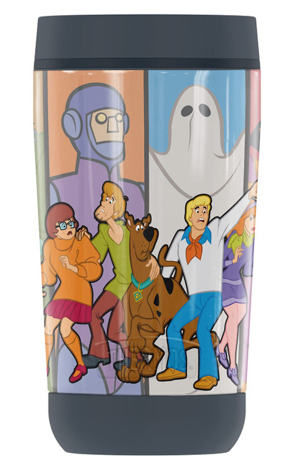 THERMOS Scooby-Doo Bad Guys GUARDIAN COLLECTION Stainless Steel Travel Tumbler, Vacuum insulated & Double Wall, 12 oz.