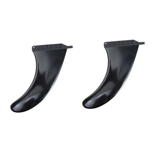 BESPORTBLE 2pcs Surfboard fin Paddle Board Accessory Detachable Paddleboard fin Paddle Board fin Replacement Water Paddle Tail Rudder 9 Inches Surfboard Surfing fin Rubber Tool Inflatable