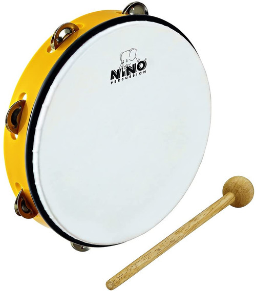 Meinl NINO ABS 10 Tambourine Yellow