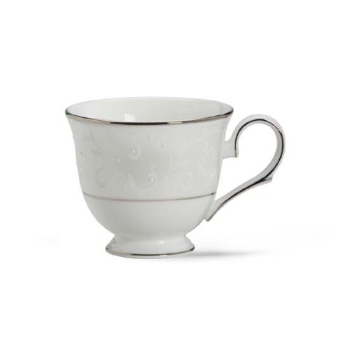 Lenox Opal Innocence Platinum Banded Bone China Cup